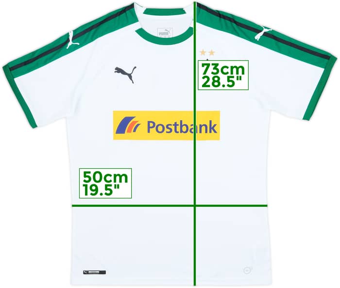 2018-19 Borussia Monchengladbach Home Shirt - 7/10 - (M)