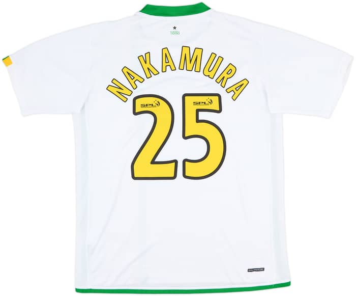 2006-08 Celtic European Shirt Nakamura #25 - 8/10 - (L)