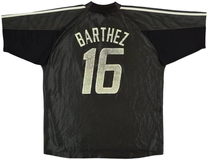 2002-04 France GK S/S Shirt Barthez #16 - 4/10 - (XL)