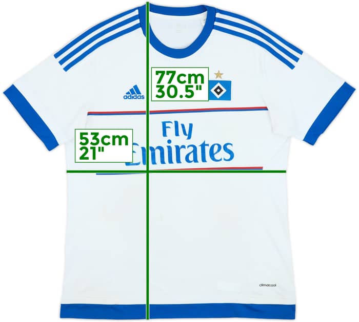 2015-16 Hamburg Home Shirt - 5/10 - (L)