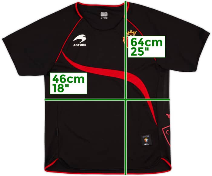 2010-11 Osasuna Astore Training Shirt - 8/10 - (S)