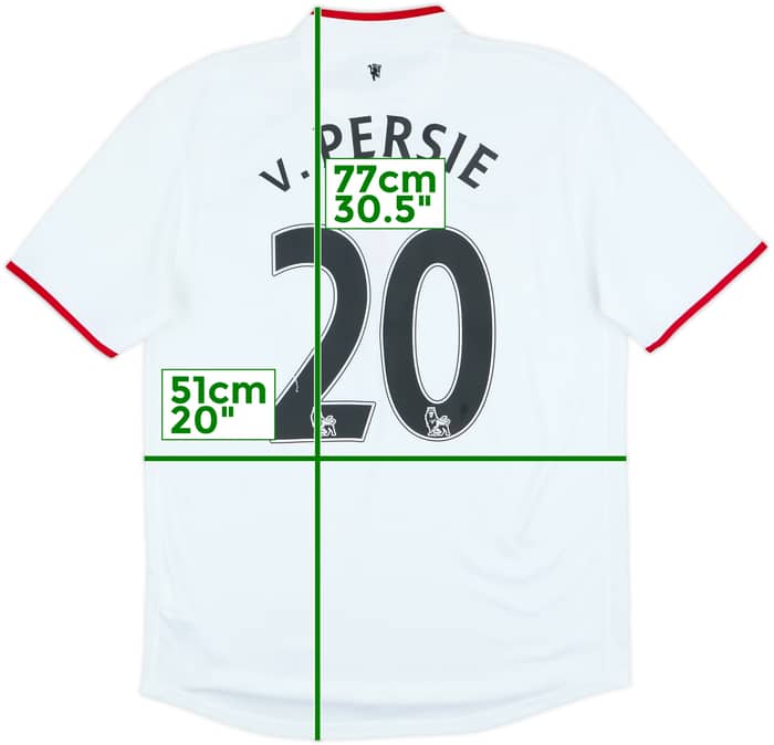 2012-14 Manchester United Away Shirt v.Persie #20 - 7/10 - (M)