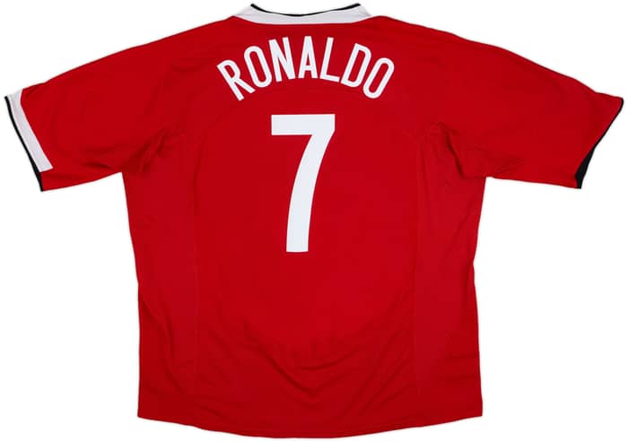 2004-06 Manchester United Home Shirt Ronaldo #7 - 8/10 - (3XL)