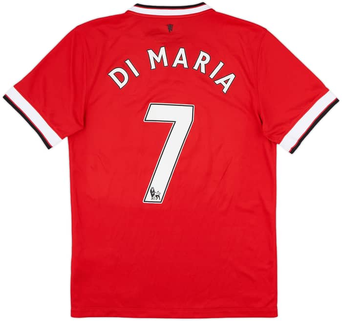 2014-15 Manchester United Home Shirt Di Maria #7 - 7/10 - (S)