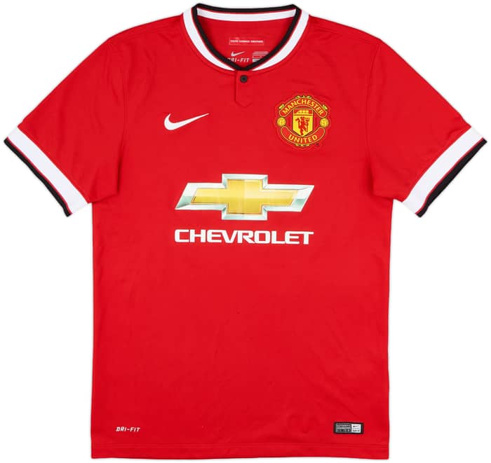 2014-15 Manchester United Home Shirt Di Maria #7 - 7/10 - (S)