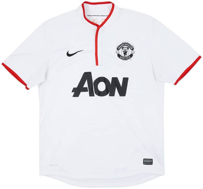 2012-14 Manchester United Away Shirt Vidic #15 - 7/10 - (M)