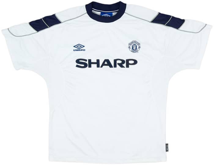 1999-00 Manchester United Third Shirt Beckham #7 - 8/10 - (L)