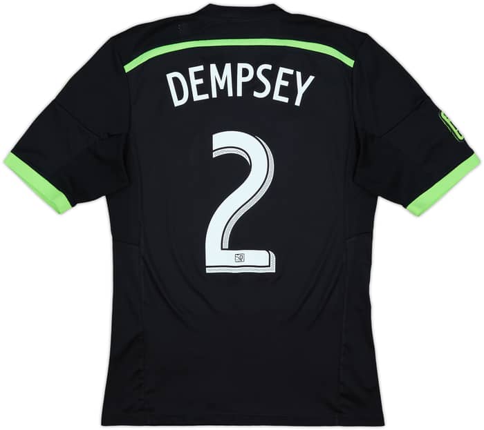 2014-15 Seattle Sounders Third Shirt Dempsey #2 - 6/10 - (S)