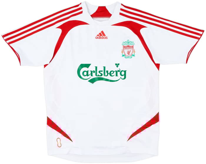2007-08 Liverpool Away Shirt Alonso #14 - 8/10 - (M)