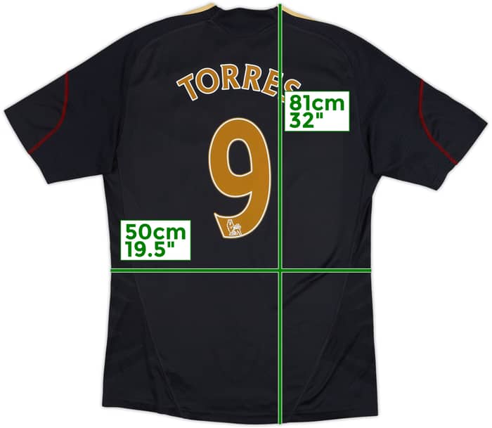2009-10 Liverpool Away Shirt Torres #9 - 6/10 - (M)