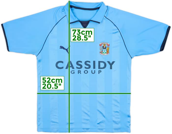 2006-07 Coventry Home Shirt - 6/10 - (L)