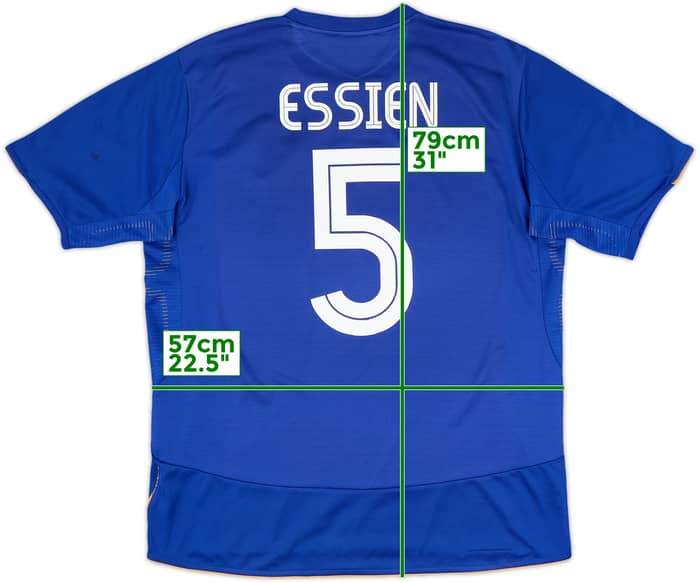 2005-06 Chelsea Centenary Home Shirt Essien #5 - 6/10 - (XL)