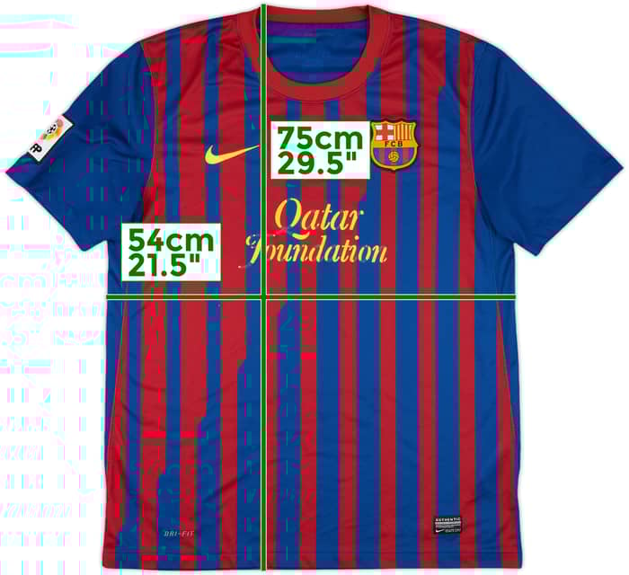 2011-12 Barcelona Home Shirt - 5/10 - (L)