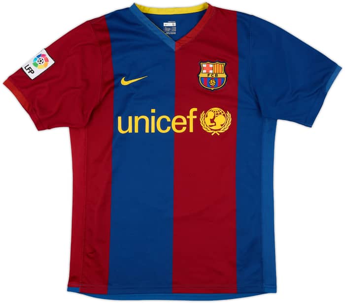 2006-07 Barcelona Home Shirt Ronaldinho #10 - 8/10 - (S)
