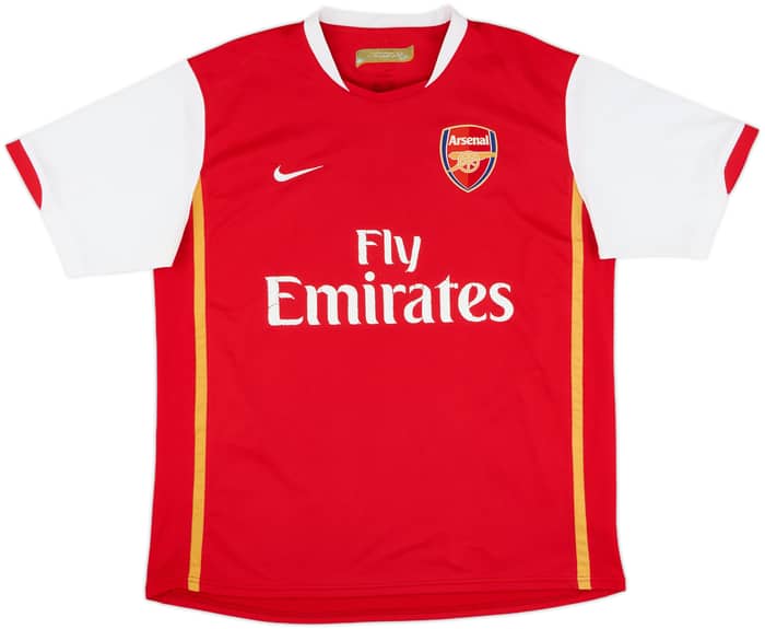 2006-08 Arsenal Home Shirt Henry #14 - 6/10 - (L)