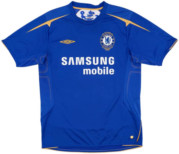 2005-06 Chelsea Centenary Home Shirt Essien #5 - 10/10 - (M)
