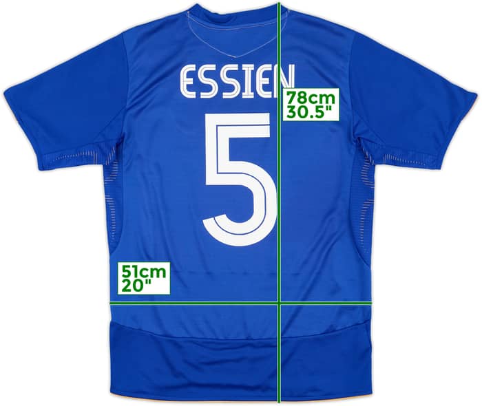 2005-06 Chelsea Centenary Home Shirt Essien #5 - 10/10 - (M)