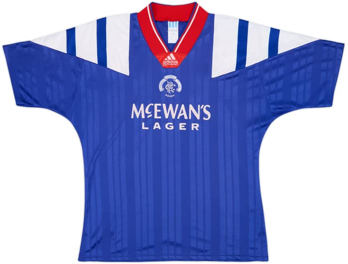 1992-94 Rangers Home Shirt - 8/10 - (L)