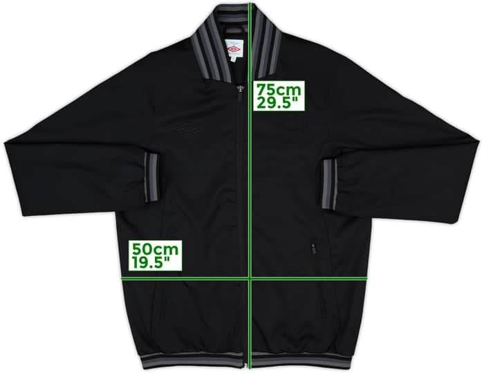 2012-13 Manchester City Umbro Tonal Track Jacket - 9/10 - (M)