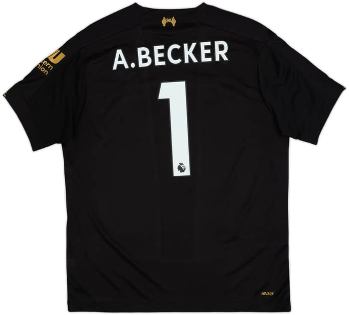 2019-20 Liverpool GK Shirt A.Becker #1 - 7/10 - (L)