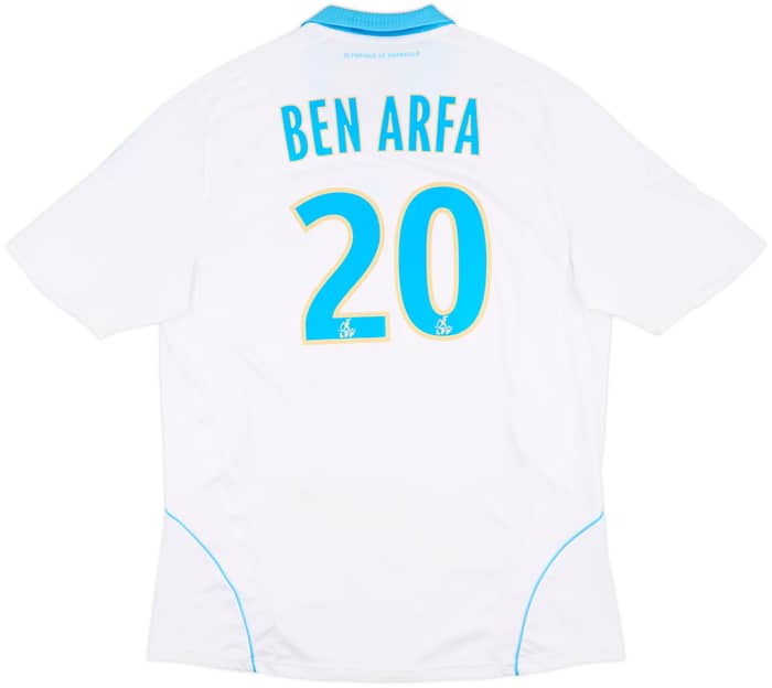 2008-09 Olympique Marseille Home Shirt Ben Arfa #20 - 8/10 - (XL)