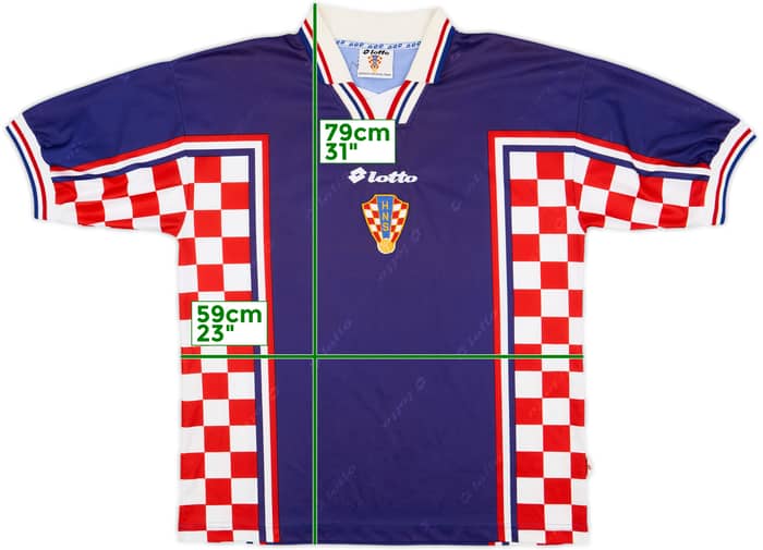 1998-01 Croatia Away Shirt - 8/10 - (XL)