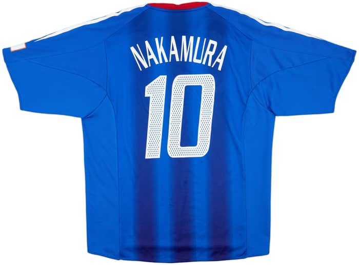 2004-06 Japan Home Shirt Nakamura #10 - 7/10 - (XL)