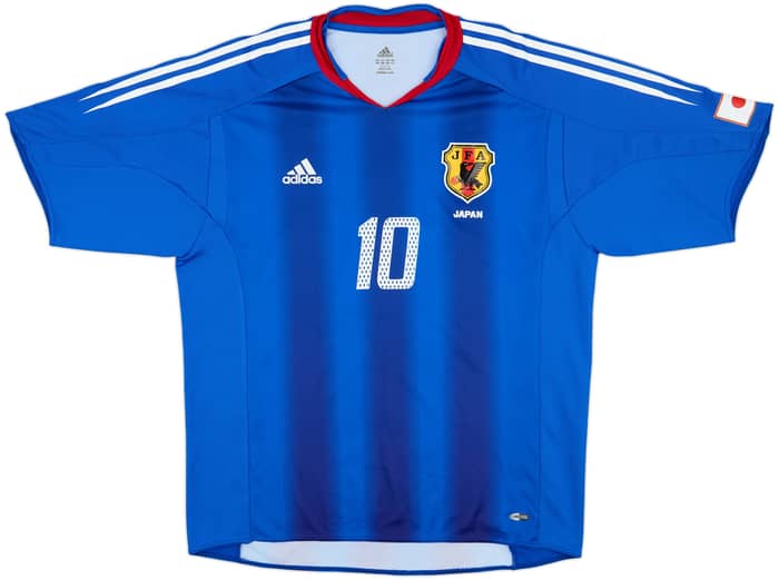 2004-06 Japan Authentic Home Shirt Nakaumura #10 - 7/10 - (XL)
