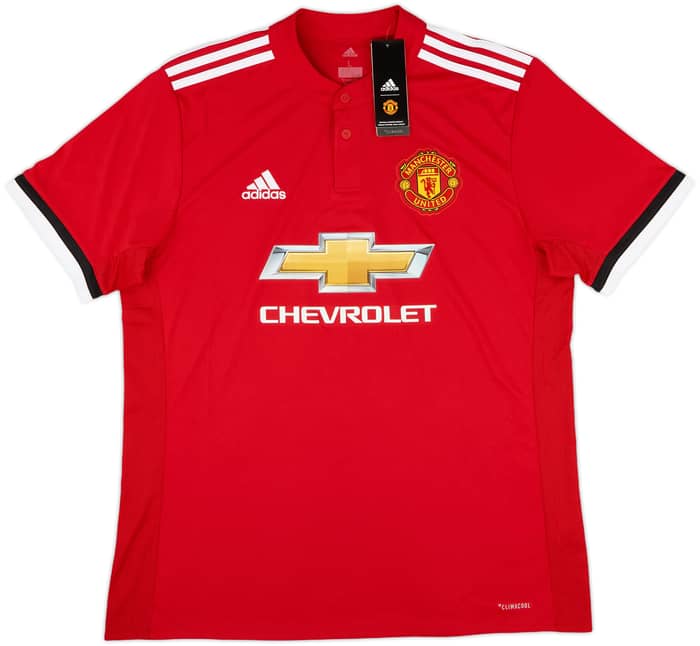 2017-18 Manchester United Home Shirt Lukaku #9 (L)
