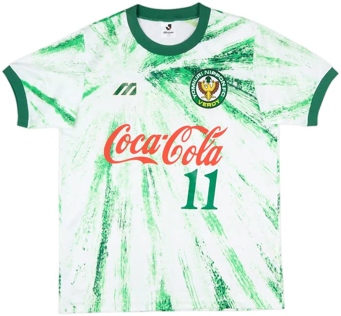 1993-94 Verdy Kawasaki Away Shirt #11 - 9/10 - (M/L)
