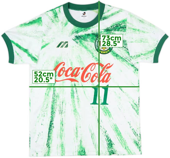 1993-94 Verdy Kawasaki Away Shirt #11 - 9/10 - (M/L)