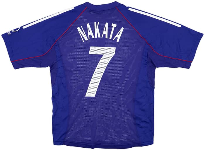 2002-04 Japan Player Issue Home Shirt Nakata #7 - 7/10 - (M)