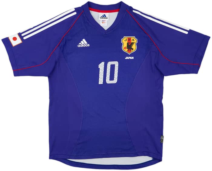 2002-04 Japan Home Shirt Nakamura #10 - 8/10 - (L)