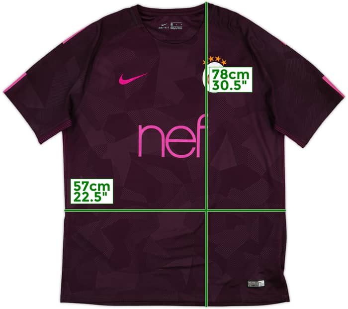 2017-18 Galatasaray Third Shirt #10 - 8/10 - (L)