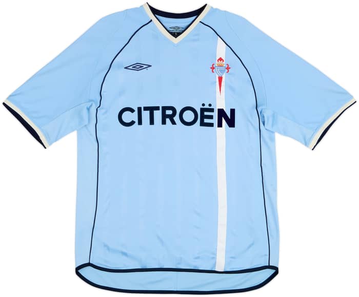 2001-03 Celta Vigo Home Shirt Mostovoi #10 - 9/10 - (L)