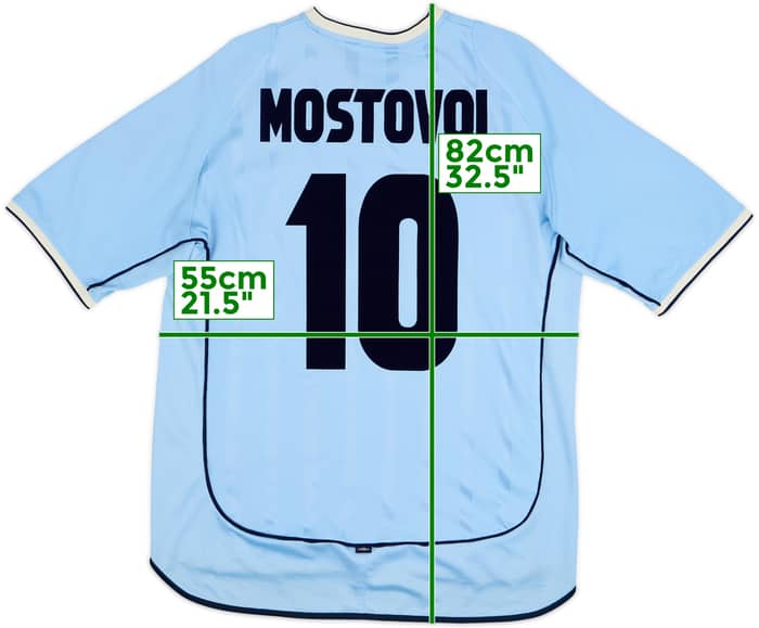 2001-03 Celta Vigo Home Shirt Mostovoi #10 - 9/10 - (L)