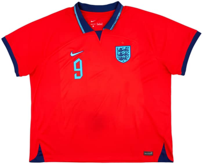 2022-23 England Away Shirt Kane #9 - 7/10 - (3XL)