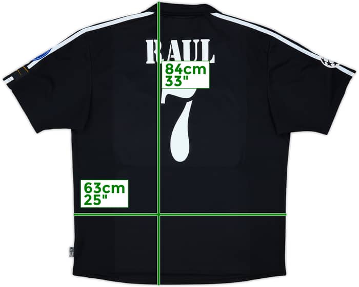 2002-03 Real Madrid Centenary Away Shirt Raul #7 - 8/10 - (XL)