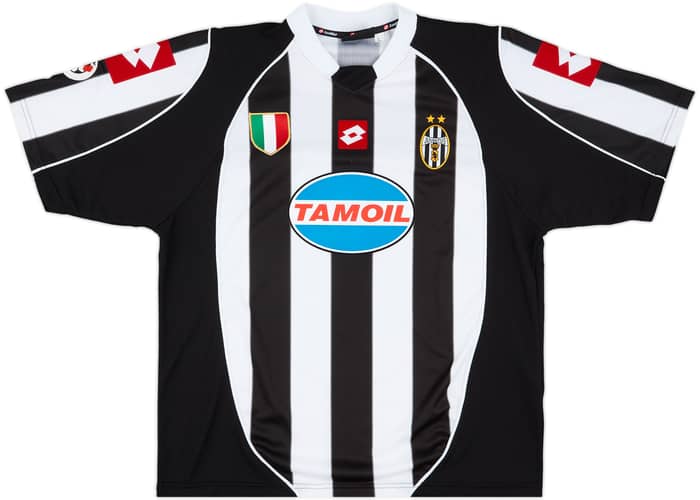 2002-03 Juventus Player Issue Home Shirt Davids #26 - 5/10 - (L)