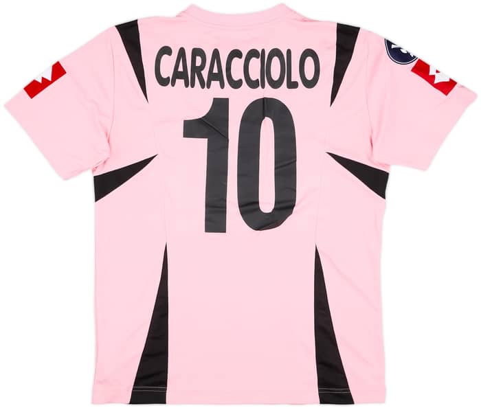 2006-07 Palermo Match Issue UEFA Cup Home Shirt Caracciolo #10