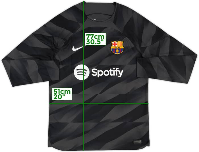 2023-24 Barcelona GK Shirt - 10/10 - (M)