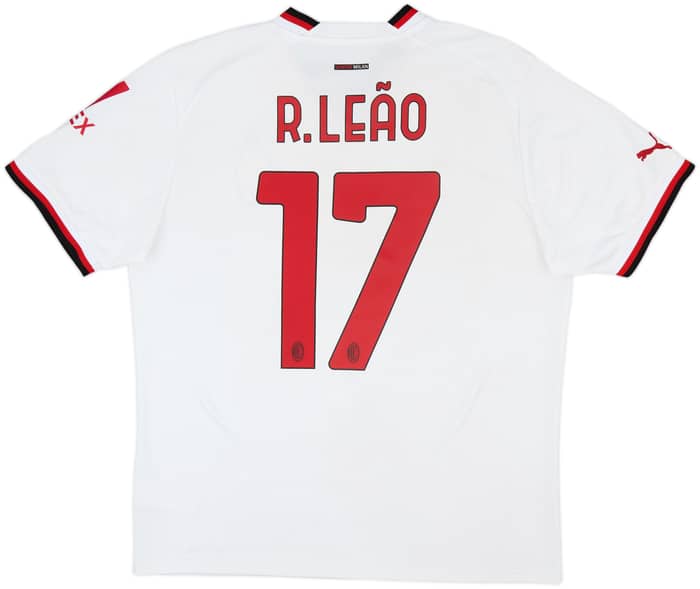 2022-23 AC Milan Away Shirt R.Leao #17 - 7/10 - (L)