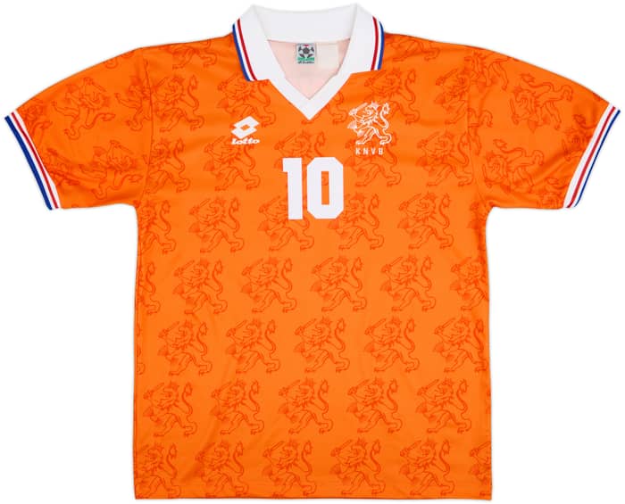 1994 Netherlands Home Shirt Bergkamp #10 - 8/10 - (L)