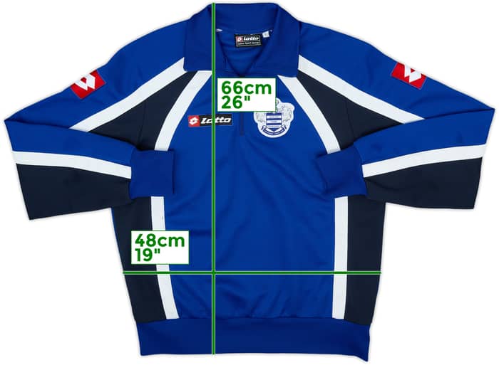 2011-12 QPR Lotto 1/4 Zip Drill Top - 8/10 - (S)