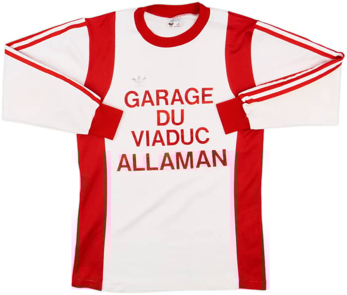 1980s adidas Template L/S Shirt #9 - 7/10 - (M)