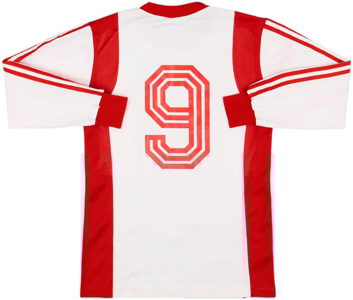 1980s adidas Template L/S Shirt #9 - 7/10 - (M)