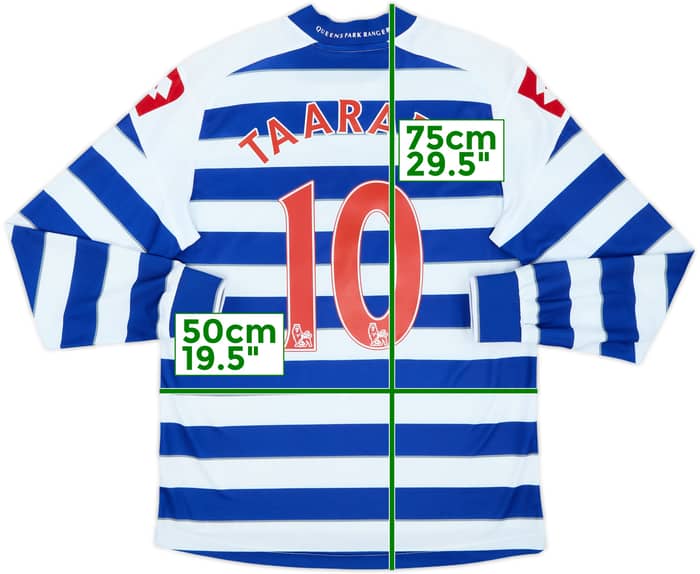 2012-13 QPR Home L/S Shirt Taarabt #10 - 9/10 - (M)