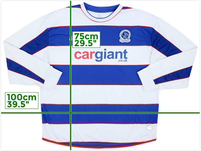 2006-07 QPR Home L/S Shirt - 8/10 - (L)