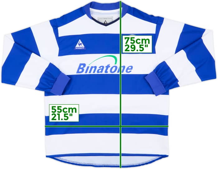 2003-05 QPR Home L/S Shirt - 9/10 - (M)
