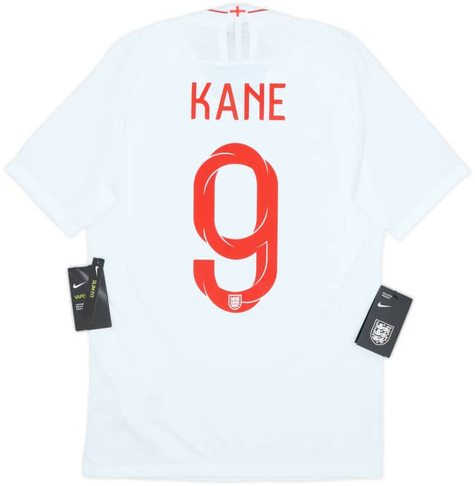 2018-19 England Authentic Home Shirt Kane #9 (S)